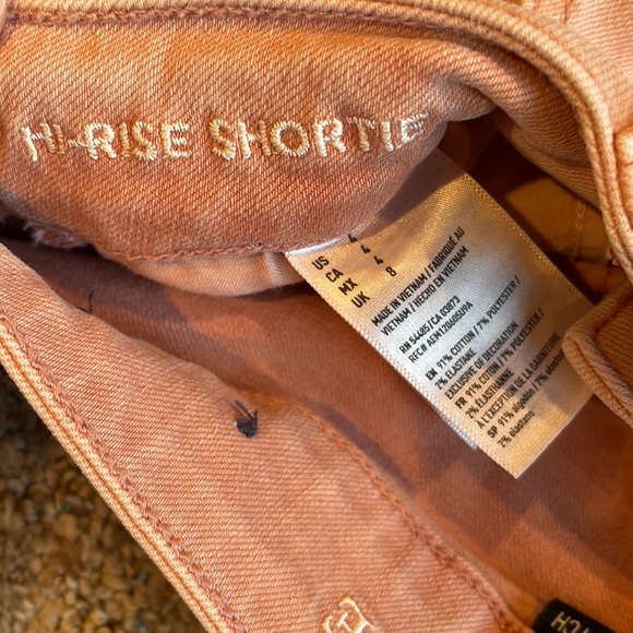 American eagle jean shorts. Hi-Rise Shortie - Picture 4 of 4